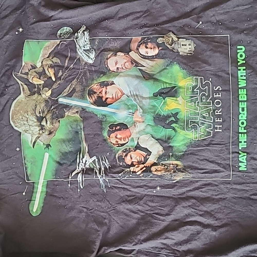 Zara Star Wars " may the force be with you" longsleeve size 11-12